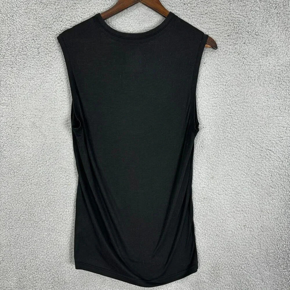 Reebok tank top‎ mens medium black supremium tee speedwick logo muscle gym - Picture 5 of 6